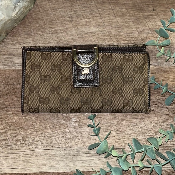 Gucci Contenintal Wallet in Signature GG Monogram Canvas Snappy & Zippy - Picture 3 of 11